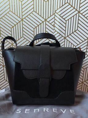 Mini maestra mixed leather